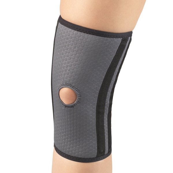 Champion Knee Brace, Medium Flex Stays, Open Patella, Airmesh Fabric, Medium