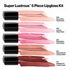 Revlon Super Lustrous The Gloss, 5-Piece Lip Gloss Gift Set for Women, Makeup Stocking Stuffers, High Shine, Cream & Pearl Finishes