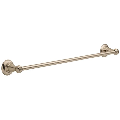 DELTA FAUCET PTR24-BN Porter Wall Mounted 24 in. Towel Bar in SpotShield Brushed Nickel