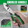 SK 8-Inch Slip Joint Pliers, Premium CR-V Construction, Ergonomic Non-slip Handle for Comfortable Grip