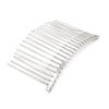 Honbay 6PCS Silver Fancy DIY Hair Clips Metal Wire Hair Combs Bridal Wedding Veil Combs (20 teeth)