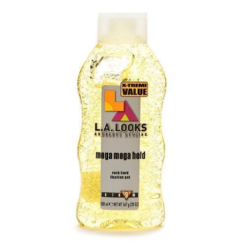 L.A. Looks Mega Mega Hold Styling Gel, 20 Ounces