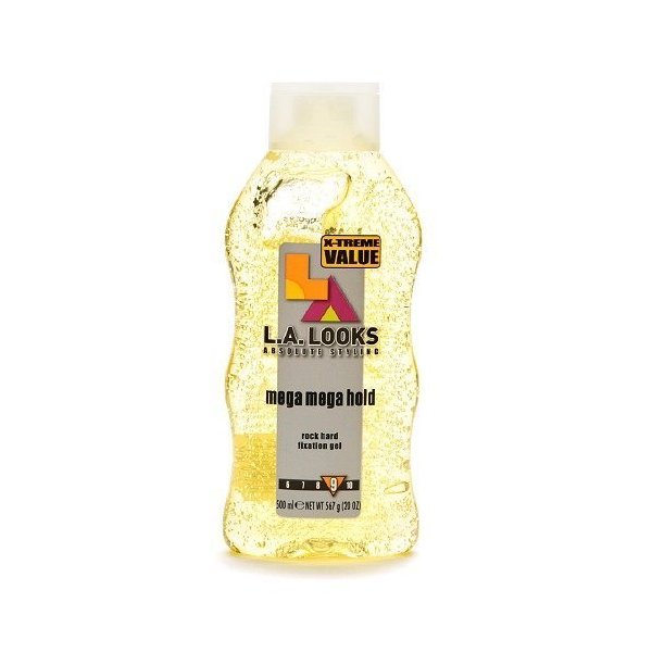 L.A. Looks Mega Mega Hold Styling Gel, 20 Ounces