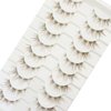 DAODER Brown Mink Lashes Natural Look Clear Band Cat Eye Strip False Eyelashes Brown Wispy Eyelashes 13mm Short Anime Lashes Reusable Light Eye Lashes Pack 10 Pairs(Brown Cat Eye)
