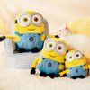 MINISO 9'' Minions Stuffed Animals Plush Toy (Stuart), Kawaii Soft Cute Sleeping Plushies Bedding Pillow for Kids Toddler Toys Boys Girls