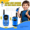 Kids Walkie Talkies Toys for Boys: comedyfun Mini Robots Walkies Talkies 2 Pack Easter Birthday Gifts for 3 4 5 6 7 8 Year Old Boys Toys for 4 5 6 7 8 Year Old Camping Outdoor Game