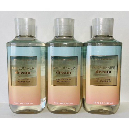 3 MIDSUMMER DREAM Shower Gel Body Wash bath body 10 oz
