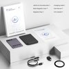 AI Voice Recorder, Note Voice Recorder Transcribe & Summarize, AI Noise Cancellation Technology, Supports 152 Languages, 64GB Memory APP Control Audio Recorder for Lectures, Meetings, Calls, Dark Gray