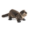 Folkmanis River Otter Hand Puppet, Brown, 1 EA
