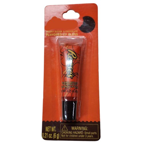 Peanut Butter & Chocolate Flavored Lip Gloss, 0.21 oz
