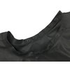 XMW Professional Polyester Hair Styling Salon Cape with Snaps, Black