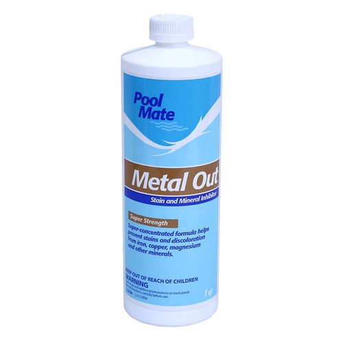Pool Mate 1-2550 Pool Metal Remover Pool Stain Remover, 1-Quart