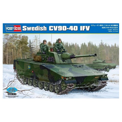 Hobby Boss Swedish CV90-40 IFV Vehicle Model Building Kit