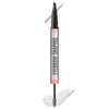 Microblading Eyebrow Pen 2-in-1 Brow Pen and Sealing Brow Gel, Eyebrow Makeup for Real-Looking, Fuller Eyebrows (Dark Brown)