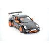 KiNSMART Porsche 911 GT3 RS SetOf4 1:36 Scale 5" Die Cast Model Toy Super Sports Car White/Orange/Silver/Black