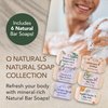 O NATURALS 100% Natural Bar Soap - Assorted 6 PCS Soap Gift Set - Organic Ingredients & Essential Oils - Spa Gifts for Women & Men, Body Wash Soap Bar & Face Soap for Acne - Triple Milled Soap Bars