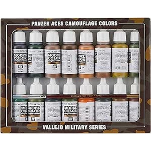 Vallejo Panzer Aces Paint Set