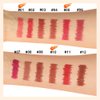 KIMIEYE Cream Lip Liner Set, 12 Colors Matte Finish Series Lip Liners Pen Kit for Women, Long Lasting Waterproof Smooth High Pigmented Lip Pencil for Daily Makeup (Set A)
