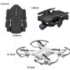 Lozenge Drone Super Small Mini Drones with Camera for Adults 1080P Drones for Beginners RC Helicopter Quadcopter Toy UAV Altitude Hold Trajectory Flight