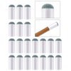 Eboot 40 Pcs Slip on Pool Cue Tips Billiard Cue Tips Slip-on Cue Tip Replacement in 4 Sizes Slip-on Cue Tip(9mm/10mm/12mm/13mm, Each Size 10pcs)