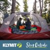 KLYMIT Static V Lightweight Inflatable Sleeping Pad | Comfortable, Lightweight, Easy to Inflate Portable Air Bed Mattress for Camping, Backpacking and Hiking — Green