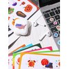 Gersoniel 18 Sheets Holiday Stickers Seasonal Stickers Scrapbooking Calendar Stickers Assorted Monthly Planner Stickers for Kids Classroom Back to School Easter Thanksgiving Birthday Party Supplies