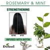 Difeel Rosemary and Mint Premium Hair Oil with Biotin 8 oz. - Natural Oil for Hair Growth