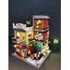 Shining Blocks LED Lighting Kit for Lego 31097 Townhouse Pet Shop & Café