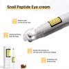 MIZEEYE Snail Peptide Eye Cream For Moisturizing, Snail Mucin Under Eye Cream With Niacinamide, Hyaluronic Acid, 17 ML Snail Eye Cream For Dark Circles, Puffiness and Fine Lines.