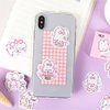 Small Rabbit Stickers, Obujopal 45Pcs Cute Animal Stickers for Scrapbooking Journaling Planners Laptop Diary Planner Collage Envelope Phone Case DIY Art Crafts Decoration
