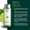 NaturVital Unisex Natural, Plant-based Lime & Witch Hazel Degrease Hair Shampoo for Greasy, Oily Hair Types, Keeps Hair Cleaner Longer, Cruelty-Free & Paraben-Free