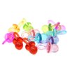 Bonka Bird Toys 1694 pk12 Colorful Acrylic Pacifier Parrot Budgie Lovebirds Cockatiel Foot Beak