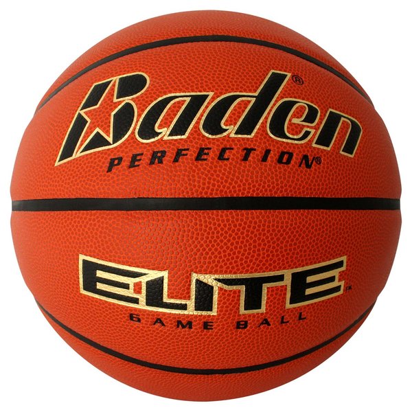 Baden | Elite | Indoor Game Basketball | Size 7 (29.5 inch) | Orange