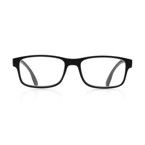 SAV Eyewear Men's Flex 2 5029 Black Reading Glasses, 2.75
