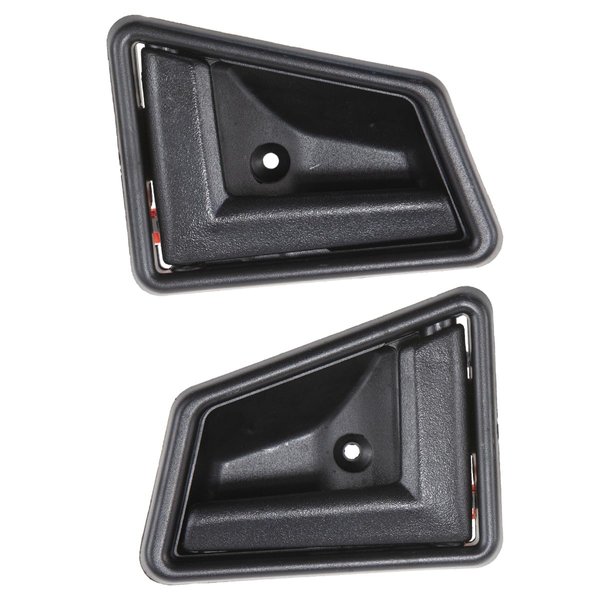 RLB-HILON 1Pair Interior Door Handles Compatible with Suzuki Sidekick 1989-1998, for Geo Tracker 1989-1997, for Chevy Tracker 1998 Year, for Driver and Passenger Side Door Handle