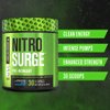 Jacked Factory NITROSURGE Pre Workout Supplement - for Energy, Instant Strength Gains, Clear Focus, Intense Pumps - Nitric Oxide Booster & Preworkout Powder with Beta Alanine - 30 Servings, Pineapple