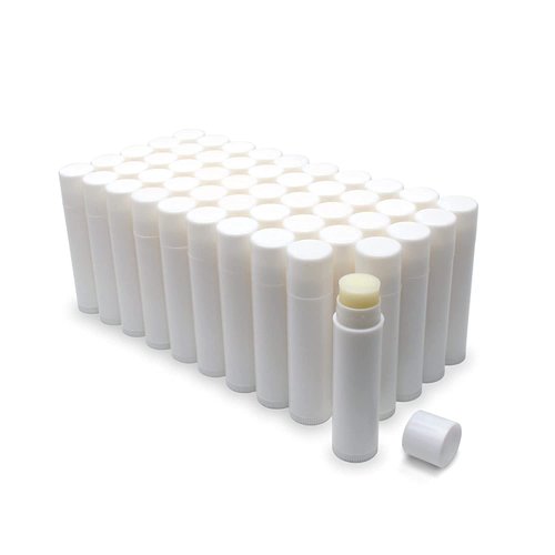 Beekeeper Made Natural Cherry Lip Balm Bulk, Unlabeled Filled, 50 Pack Add Your Own Labels