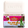 ASANTEE Rice Milk with Collagen and Honey - Luxurious Body Soap for Soft, Clear, and Radiant Skin - Scent Long-Lasting 125 g.