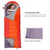 Sleeping Bag Liner, Travel & Camping Sheet for Adults, Lightweight and Compact Insert with Velcro - Comfortable Sleep Liners for Traveling, Hotel and Camping (Purple)