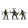 Dondor Enterprises Plastic Classic Assorted Toy Soldiers, 144 Toy Soldier Action Figures