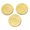GSE Games & Sports Expert Metal Small Blind, Big Blind, Dealer Button - Set of 3 Professional Texas Hold‘em Poker Button for Gambling Card Games, Poker Nights, Tournaments