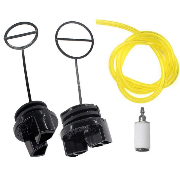 AISEN Fuel Oil Cap for 580940901 530010846 Poulan 1900 1950 1950LE 1975 2025 2050 2055 2550 2275 Poulan PRO 220 220LE 221 221LE 222 260 260LE 262 2900 295 330 Chainsaw