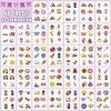 TatoYard 408 PCS Individually Wrapped Kids Tattoos for Party Supplies, 68 Sheet Temporary Tattoos Stickers, Birthday Bags Stuffers Fillers for Party favors Decorations (Glitter)