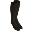 Truform Compression Socks, 30-40 mmHg, Men's Dress Socks, Knee High Over Calf Length, Brown, Small