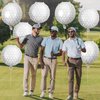 YOTHORN 12 Pcs Golf Balloons,18 Inch Golf Party Foil Balloons,Sports Mylar Balloons Golf Birthday Decorations for Golf Party Sports Theme Party Supplies (Golf)
