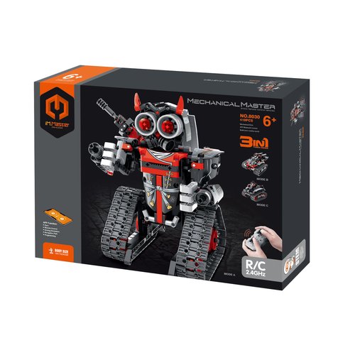 Dakott STEM Car Toy Building, APP Programming Remote Control 3in1 Robot Stunt Car Building Block Take Apart Toy, 419 Pcs DIY Building Kit, Learning Engineering Construction R/C Toys