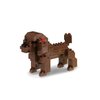 BOROLA Pet Dog Building Blocks Set Educational Toy Realistic Fun Animal Assembly Kit Toys Games(Teddy Blocks)