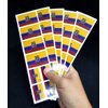 40 Tattoos: Ecuador Flag, Ecuadorian Party Favors