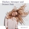 MONAT IR Clinical Thickening Conditioner – Vegan Conditioner For Thinning Hair with Rosemary & Mint – Repairing And Volume Boosting Action For Thicker/Fuller-Looking Hair