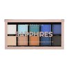 Profusion Cosmetics Mini Artistry 10 Shade Eyeshadow Palette, Sapphires